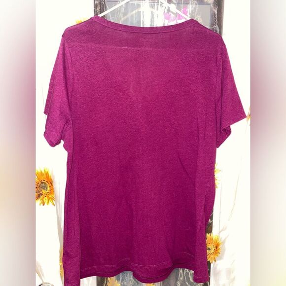 Maroon Vintage Old Navy Logo Tee XXL - Picture 4 of 4